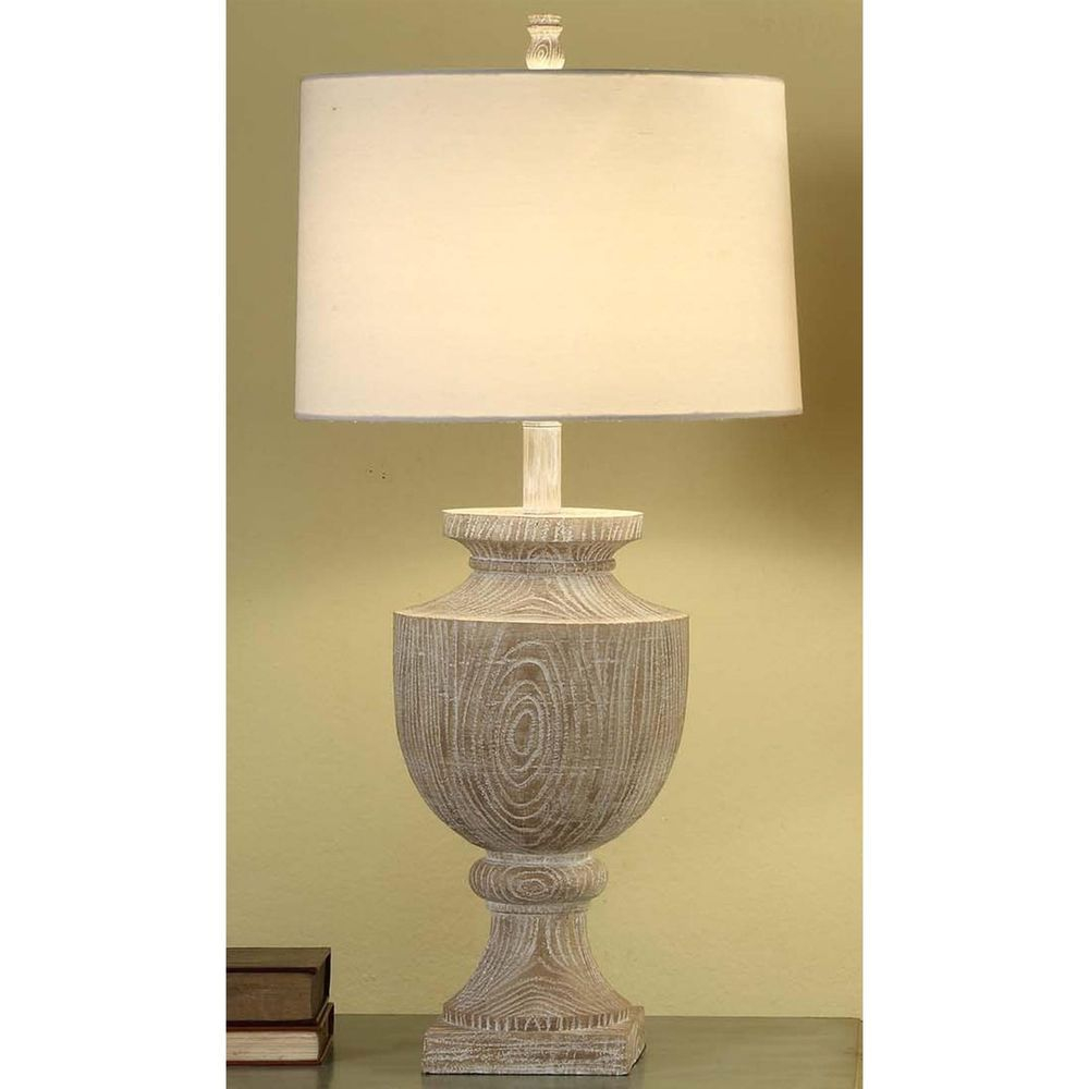 Details About Crestview Avalon Carved Wood Floor Lamp In with proportions 1000 X 1000