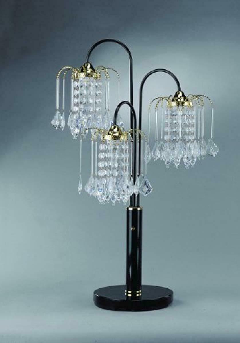 Details About Crystal Floor Lamp 3 Shades Arc Modern Glass Living Room Chandelier Light Decor in sizing 838 X 1200