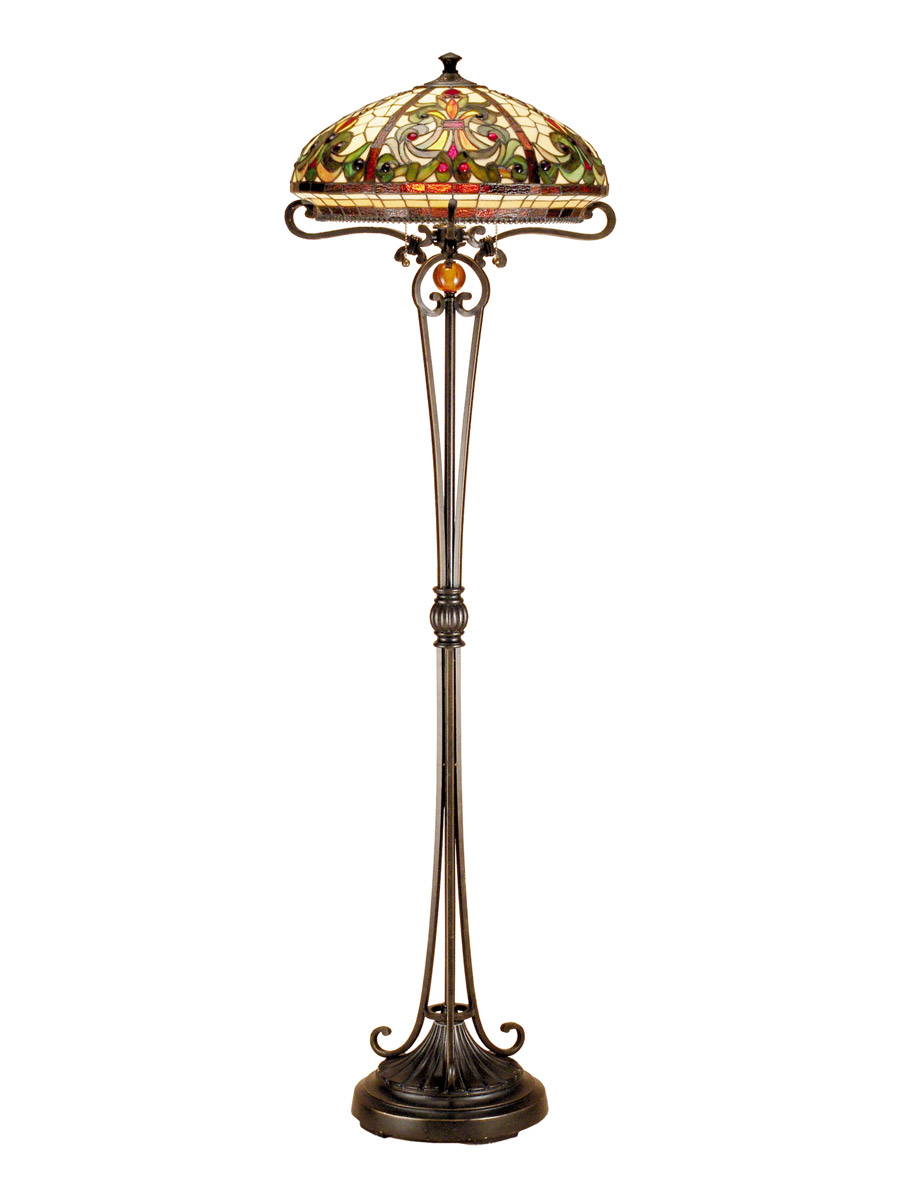 Details About Dale Tiffany Tf101116 Boehme Floor Lamp Antique Bronzesand inside size 900 X 1200