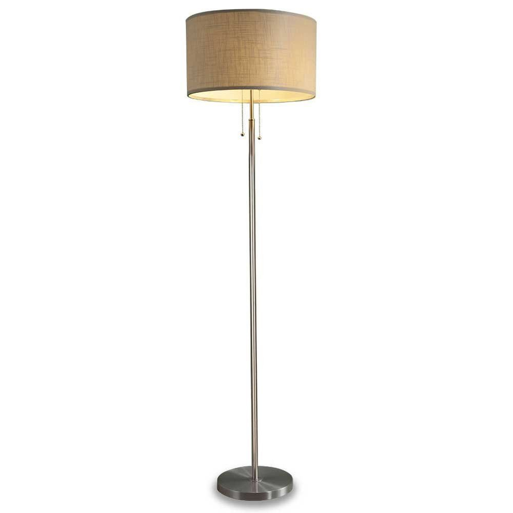 Details About Dual Light Bulb Socket Floor Lamp With Pull within measurements 1000 X 1000