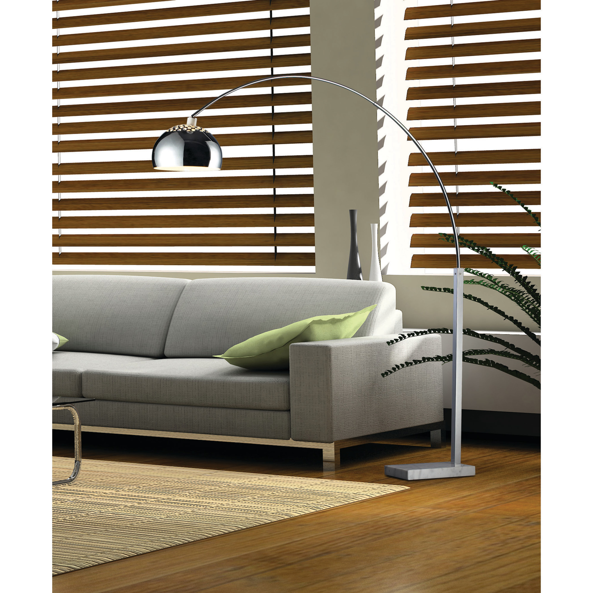 Details About Elk Home D1428 1 Light Arc Floor Lamp From The Penbrook Collection for proportions 2000 X 2000