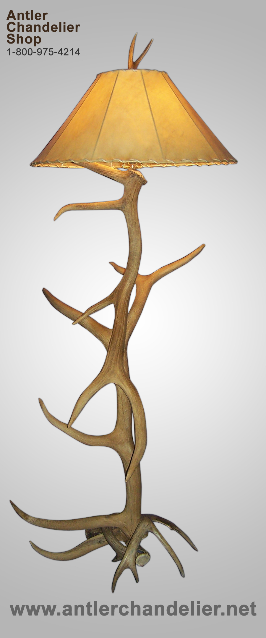 Details About Elkwhite Tail Deer Antler Floor Lamp Rustic Chandelier Lighting within sizing 900 X 2157