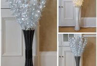 Details About Fibre Optic Rattan Lamp Floor Standing Flower Light Wicker Style Base 1m Tall in measurements 1600 X 1600