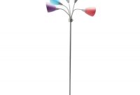 Details About Floor Lamp Stand W 5 Multi Color Light Shade Adjustable Arm Room Lighting Dorm inside dimensions 1500 X 1500