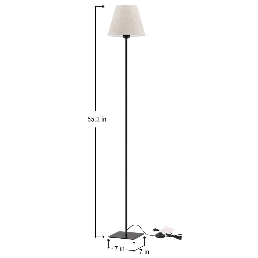 Details About Floor Reading Office Lamp High Quality Soft Light Classic Design Modern Black inside sizing 1000 X 1000