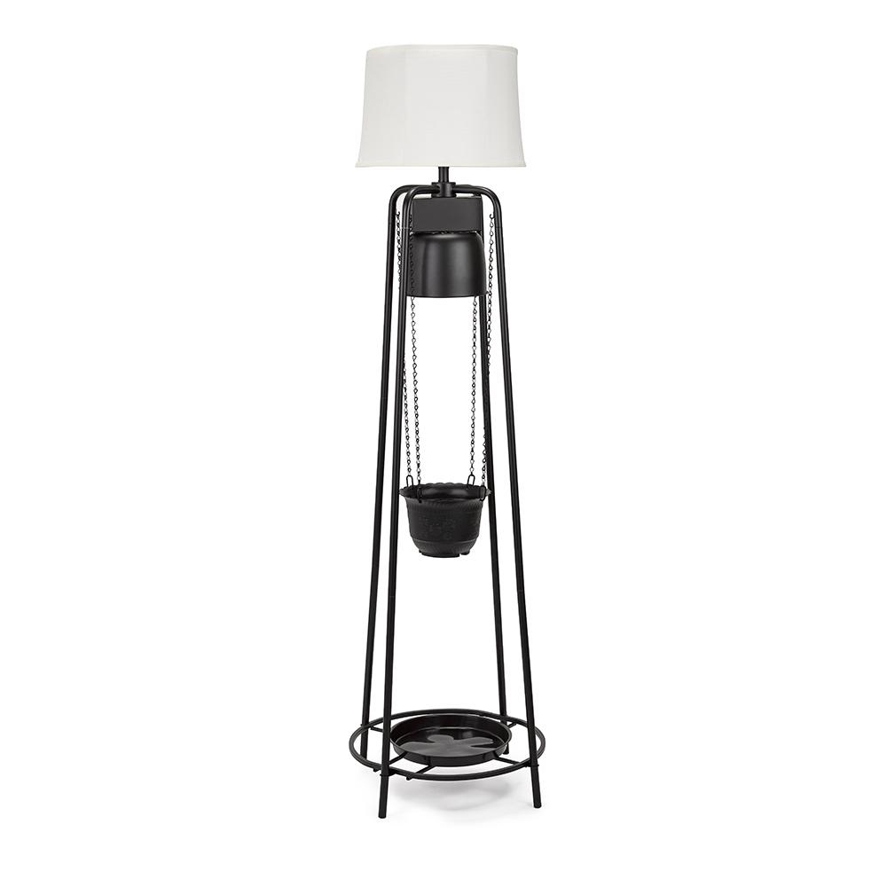 Details About Glogro 715 In 45 Watt Black Led Grow Light Decorative Etagere Floor Lamp intended for proportions 1000 X 1000