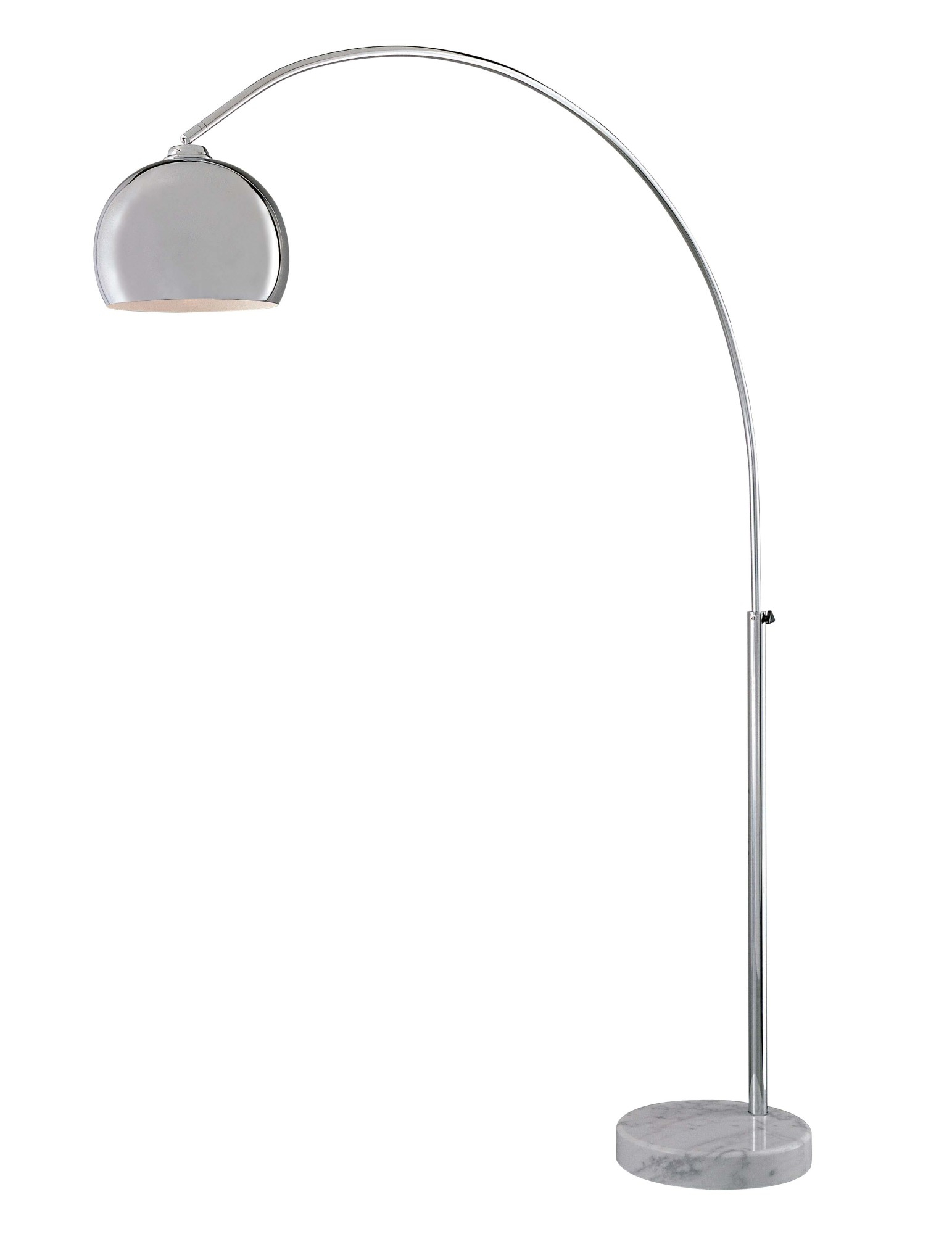 Details About Kovacs Gk P053 1 Light Arc Floor Lamp Chrome in measurements 1543 X 2000