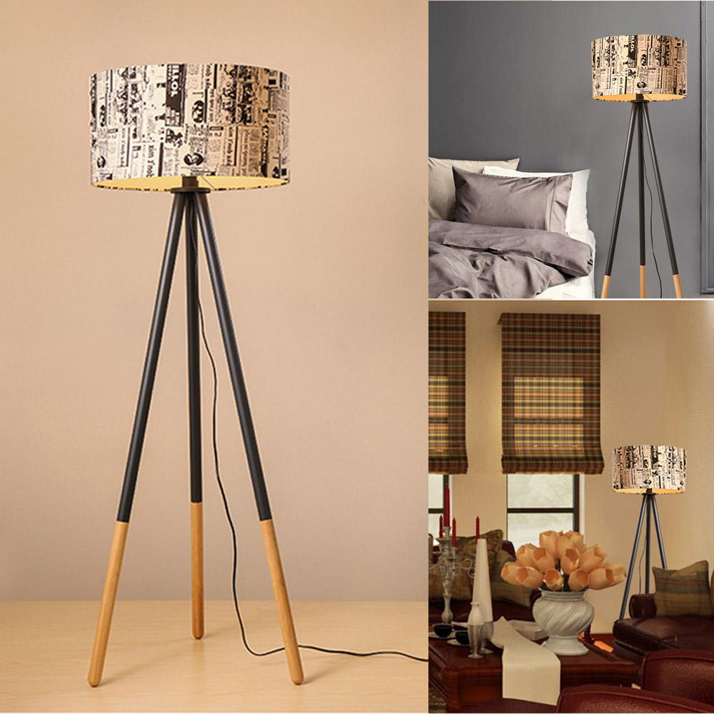 Details About Modern Floor Lamp Creative Warm Personality Vertical Tripod Bedside Floor Lamp pertaining to dimensions 1000 X 1000