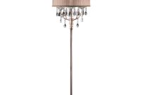 Details About Ok Lighting 62 In Antique Rosie Crystal Floor Lamp regarding measurements 1000 X 1000