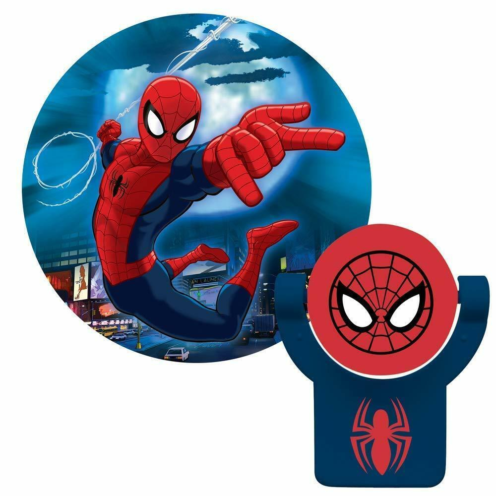 Details About Spiderman Light Marvels Kid Night Projector Lamp Wall Ceiling Led Plug Bedroom pertaining to dimensions 1000 X 1000