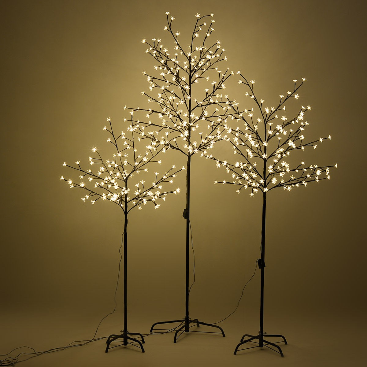 Details About Us Home Christmas Cherry Blossom Led Tree Light Floor Lamp Warm White Decoration pertaining to dimensions 1200 X 1200