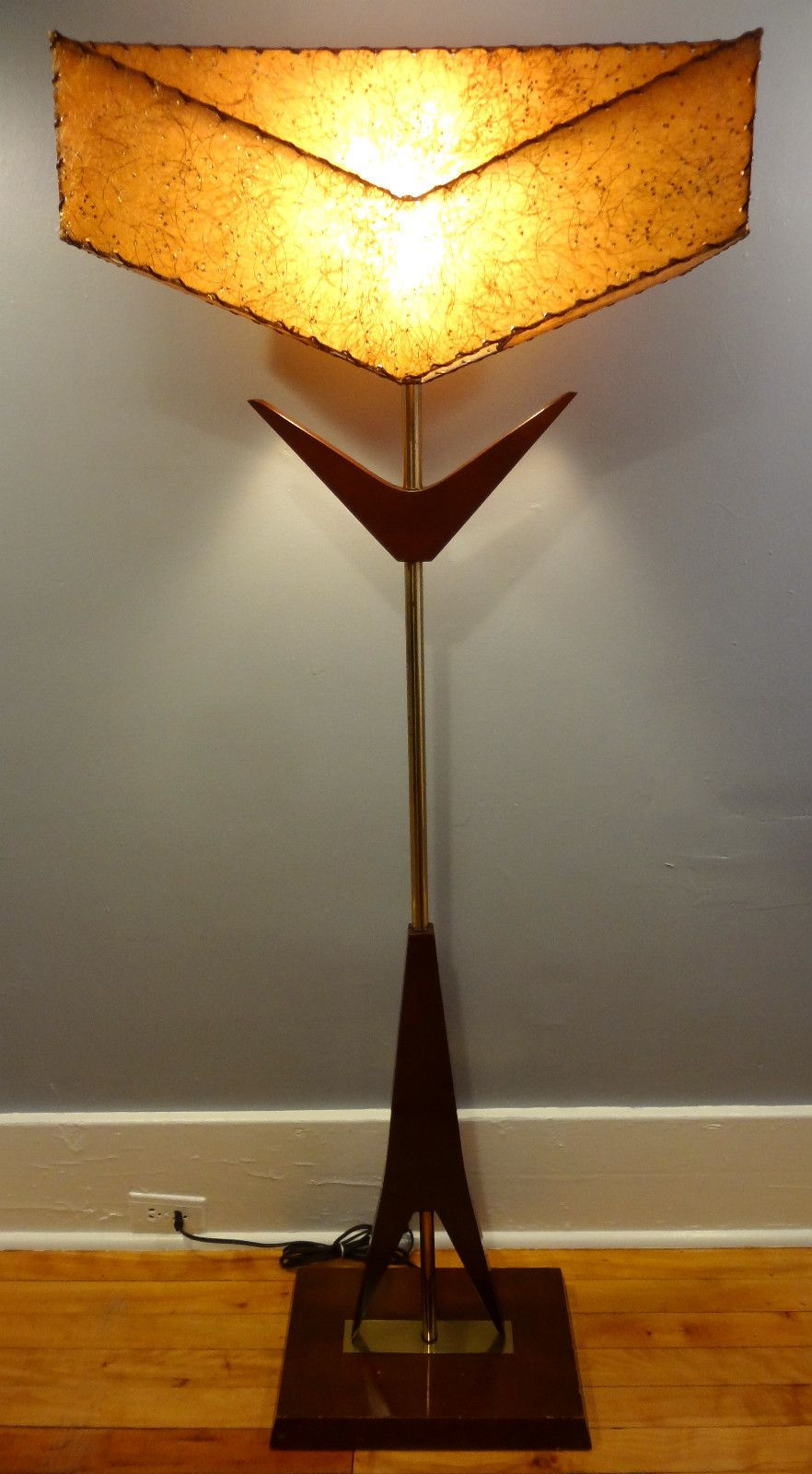 Details About Wow 50s Mcm Mad Men Era Majestic Floor Lamp W for dimensions 882 X 1600