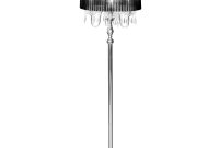 Details Zu Pretty Black Beaumont Four Light Floor Lamp Chandelier Crystals Standard Light intended for proportions 1600 X 1600