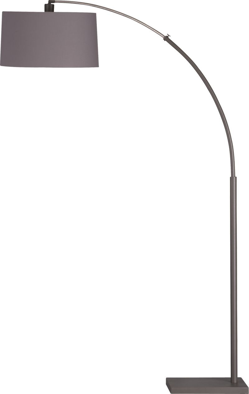 Dexter Arc Floor Lamp With Grey Shade Reviews Crate And within sizing 800 X 1264
