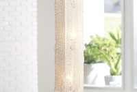 Diax Textured Clear Acrylic Rectangular Floor Lamp 21729 inside dimensions 1403 X 2000