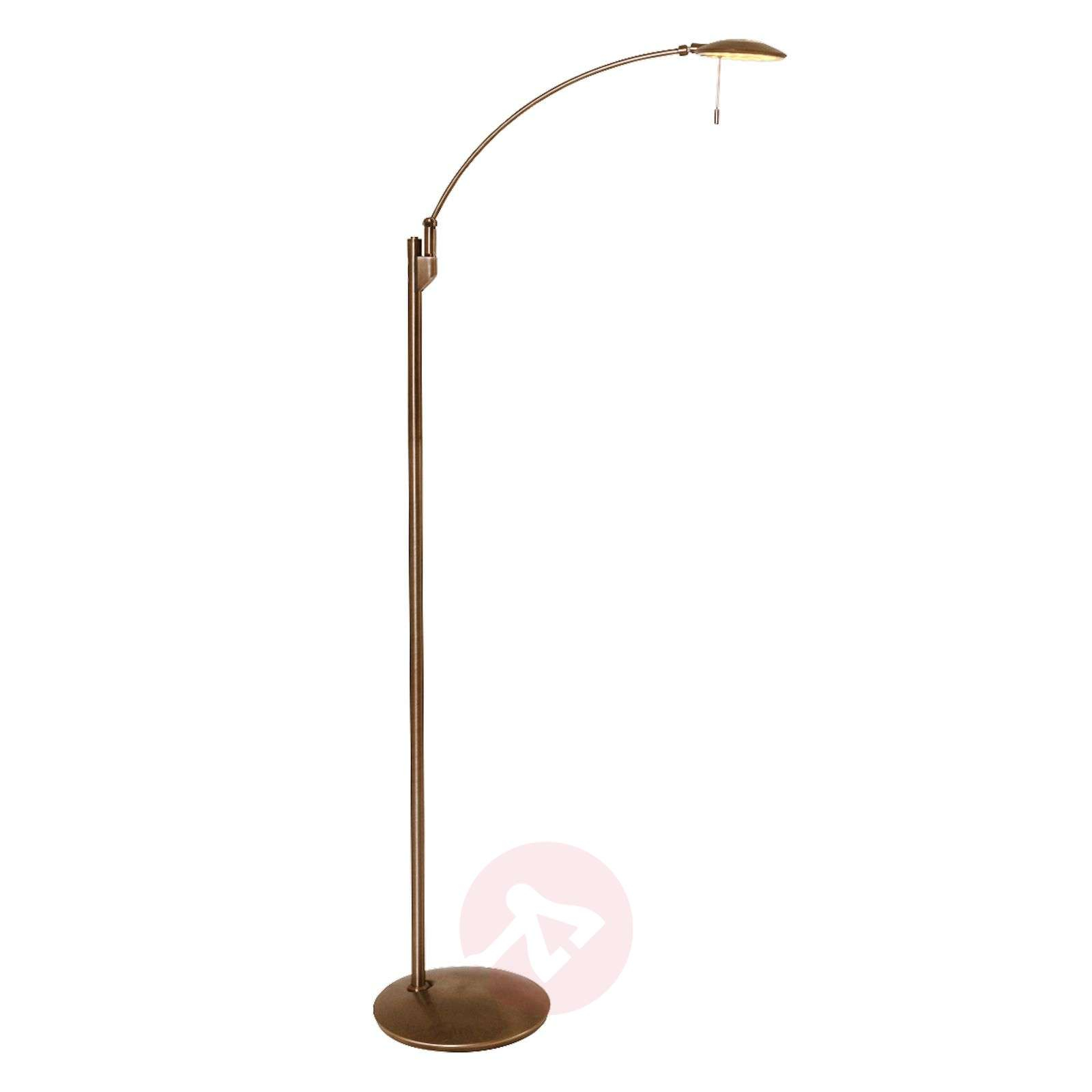 Dimmable Adjustable Led Floor Lamp Zenith Bronze within dimensions 1600 X 1600