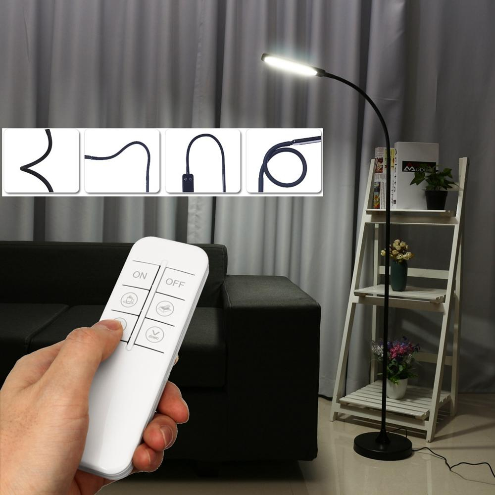 Dimmable Remote Control Led Floor Lamp Adjustable Light Reading Book Home Office with size 1000 X 1000