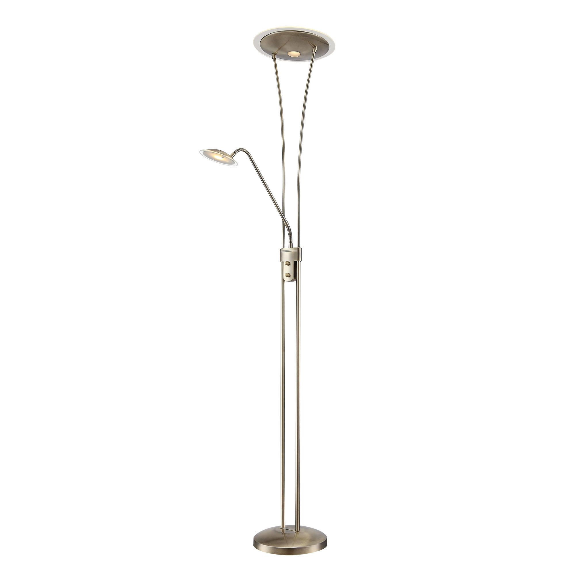 Dimmer And Reading Light Led Floor Lamp Zenith Lights Cloud within dimensions 2000 X 2000