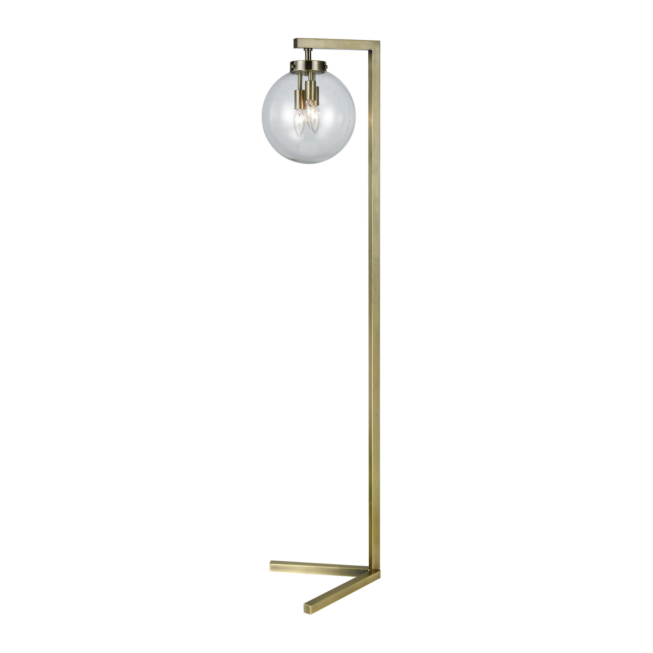 Dimond Lighting Carnegie Hill Brass Floor Lamp with regard to dimensions 2100 X 2100