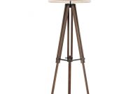 Dimond Wooden Brace Walnut Oil Rubbed Bronze Tripod Floor Lamp with regard to proportions 934 X 1015