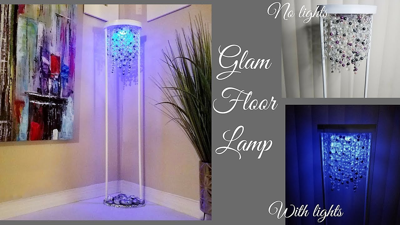 Diy Glam Floor Lamp Simple And Inexpensive Home Decor intended for sizing 1280 X 720