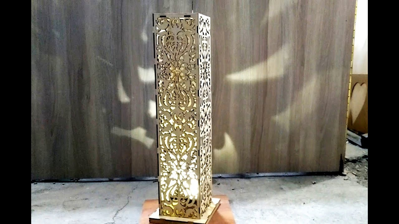 Diy Laser Cut Wooden Bedside Floor Lamp Shades regarding size 1280 X 720