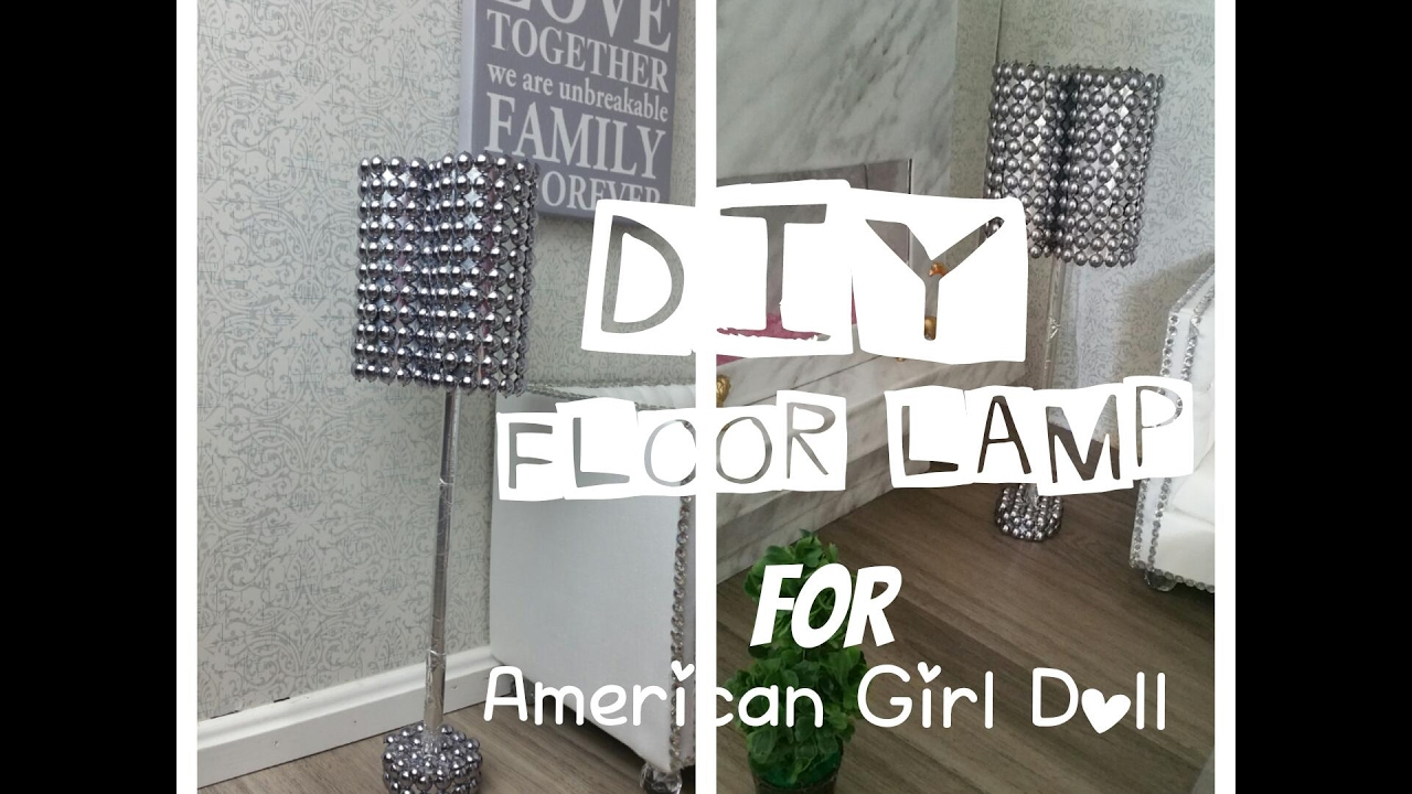 Diy Modern Floor Lamp For American Girl Doll in size 1280 X 720
