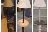 Driftwood Refinished End Table With Built In Lamp In 2019 for proportions 1936 X 1936