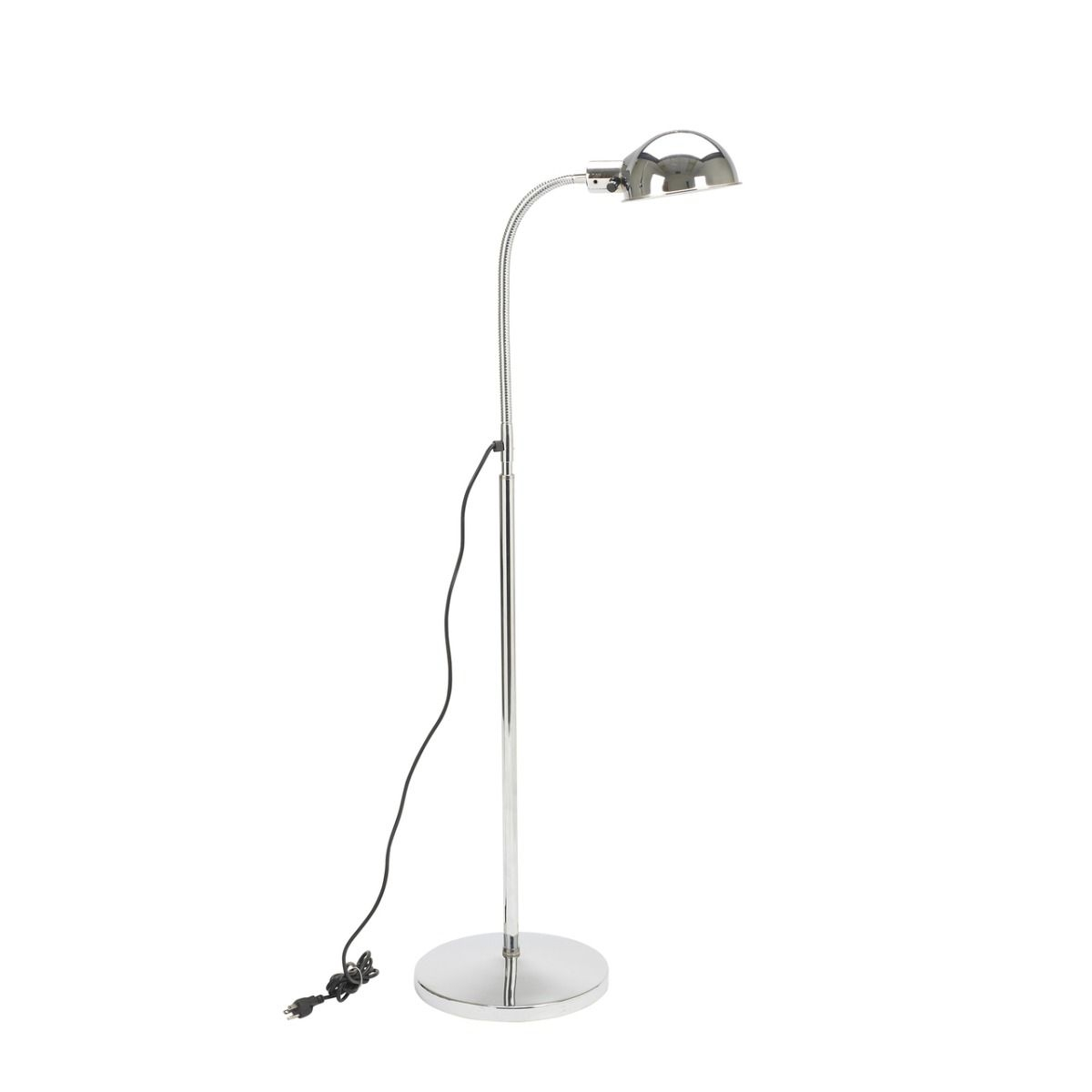 Drive Medical Chrome Gooseneck Floor Lamp inside proportions 1200 X 1200