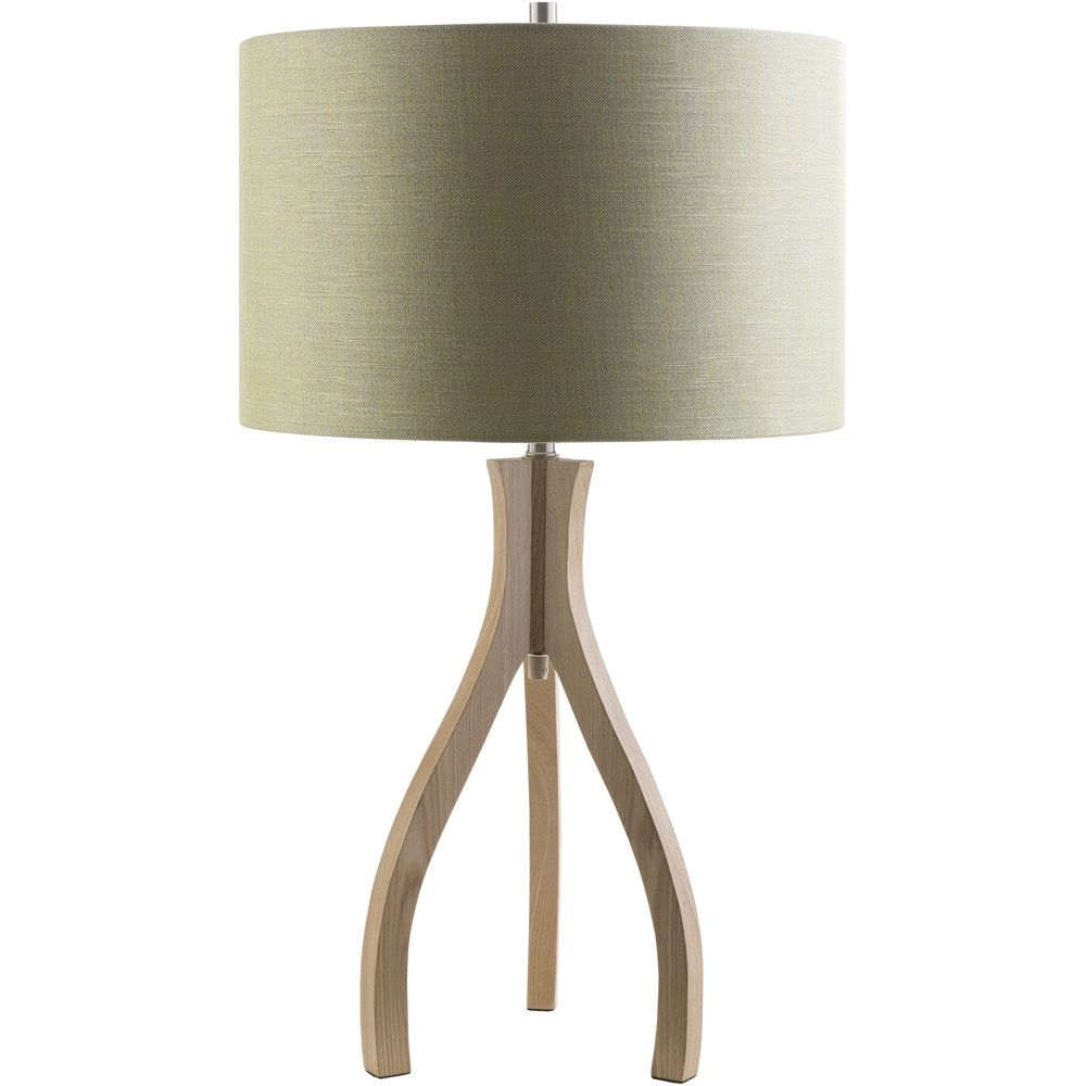 Duxbury Table Lamp With Green Shade Surya Lights intended for sizing 1000 X 1000