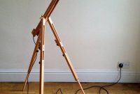 Easel Lamp Wooden Handmade New Floor Standing Lights intended for measurements 1125 X 1500