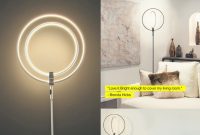 Eclipse Led Floor Lamp Very Bright Dimmable Light For with regard to size 735 X 1102