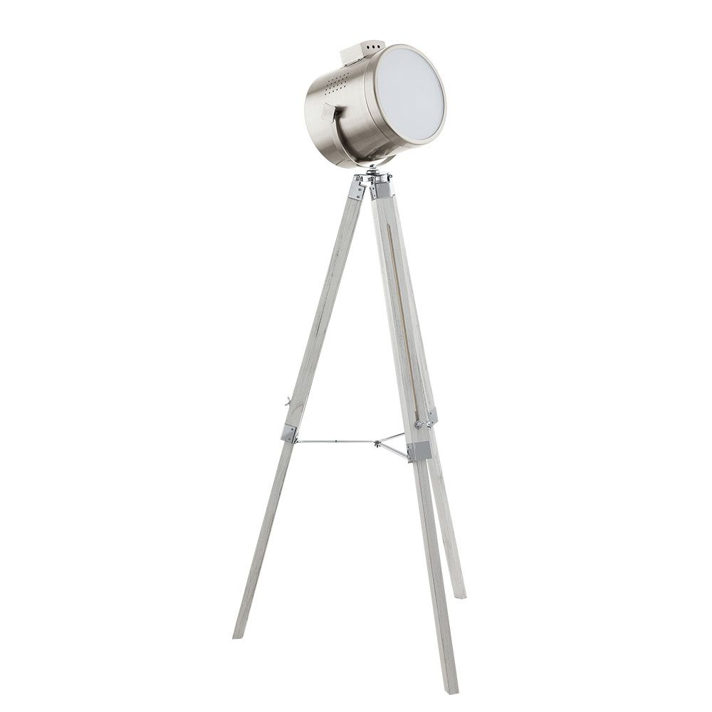 Eglo 94371 Upstreet Search Light Style Floor Lamp White for size 1000 X 1000