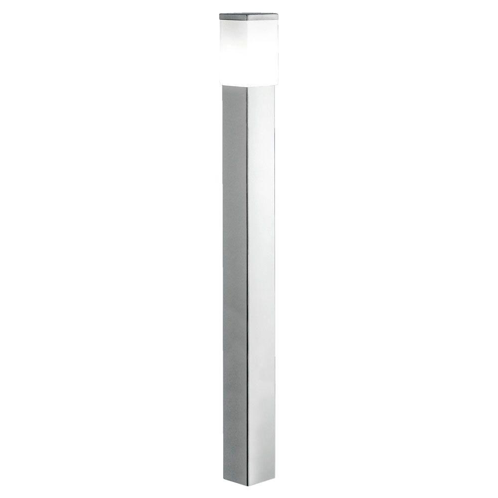 Eglo Calgary 1 Light Stainless Steel Outdoor Floor Lamp in proportions 1000 X 1000