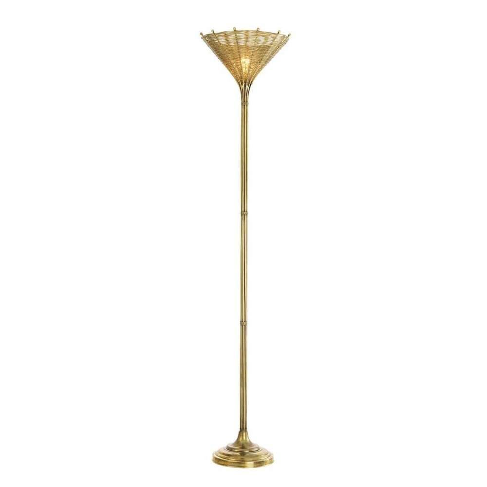 Eichholtz Floor Lamp Kon Tiki Vintage Brass Finish All regarding size 1000 X 1000