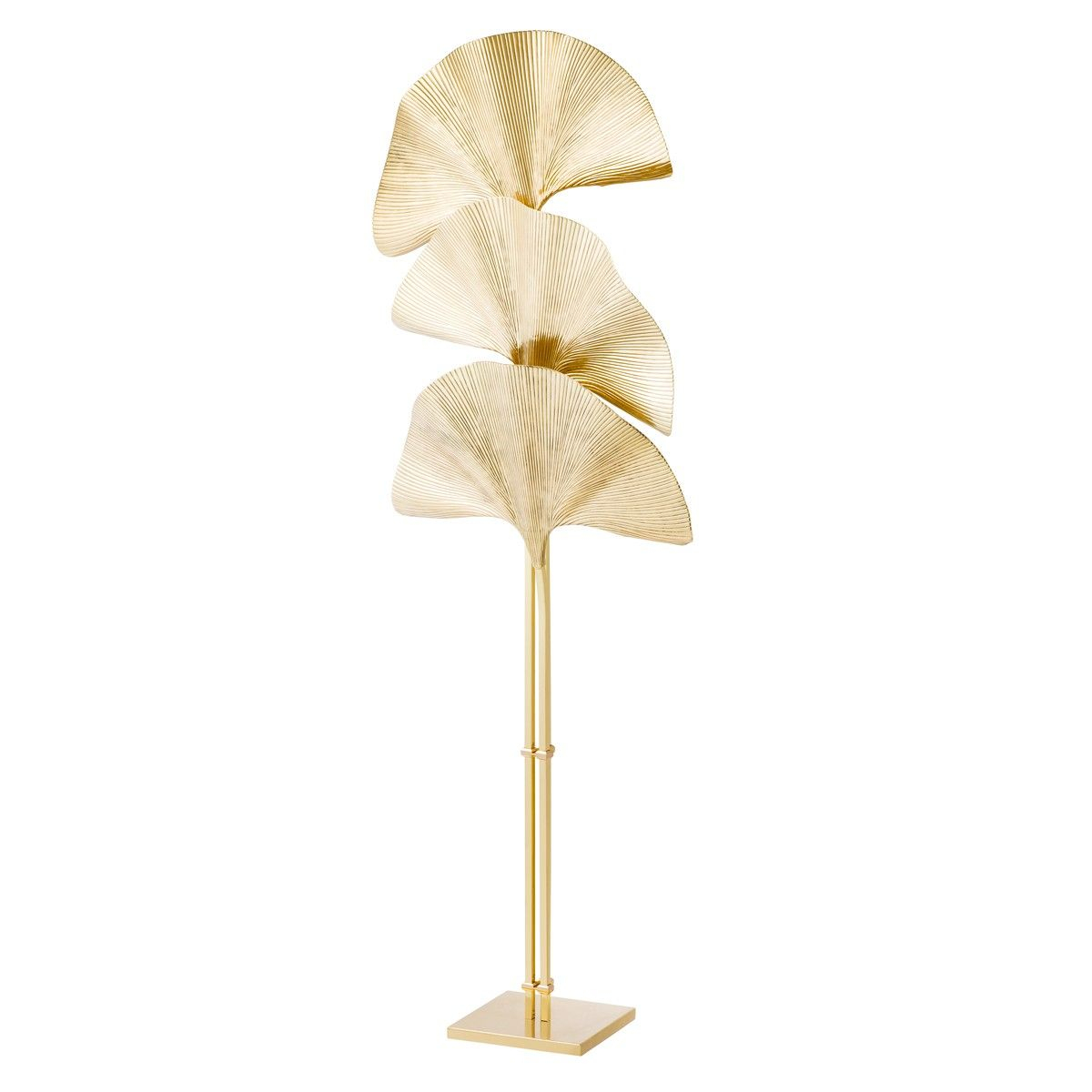 Eichholtz Las Palmas Floor Lamp Gold intended for size 1200 X 1200