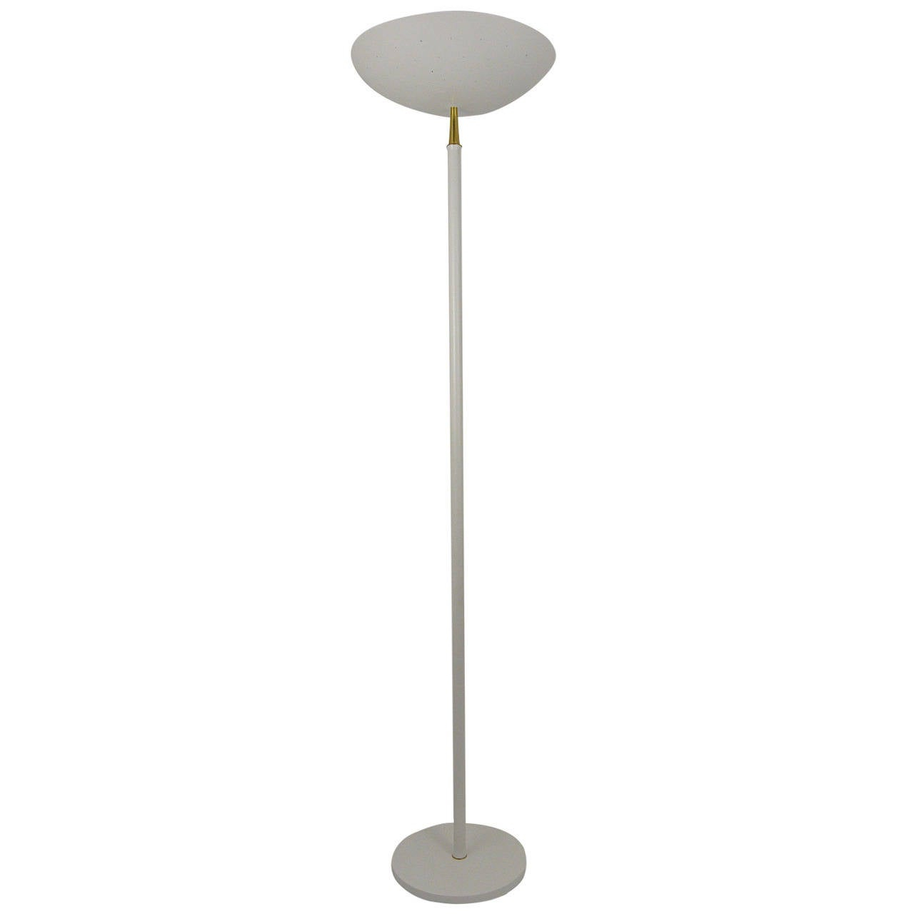 Elegant Italian Mid Century Uplight Floor Lamp Arteluce Style 1950s for proportions 1280 X 1280