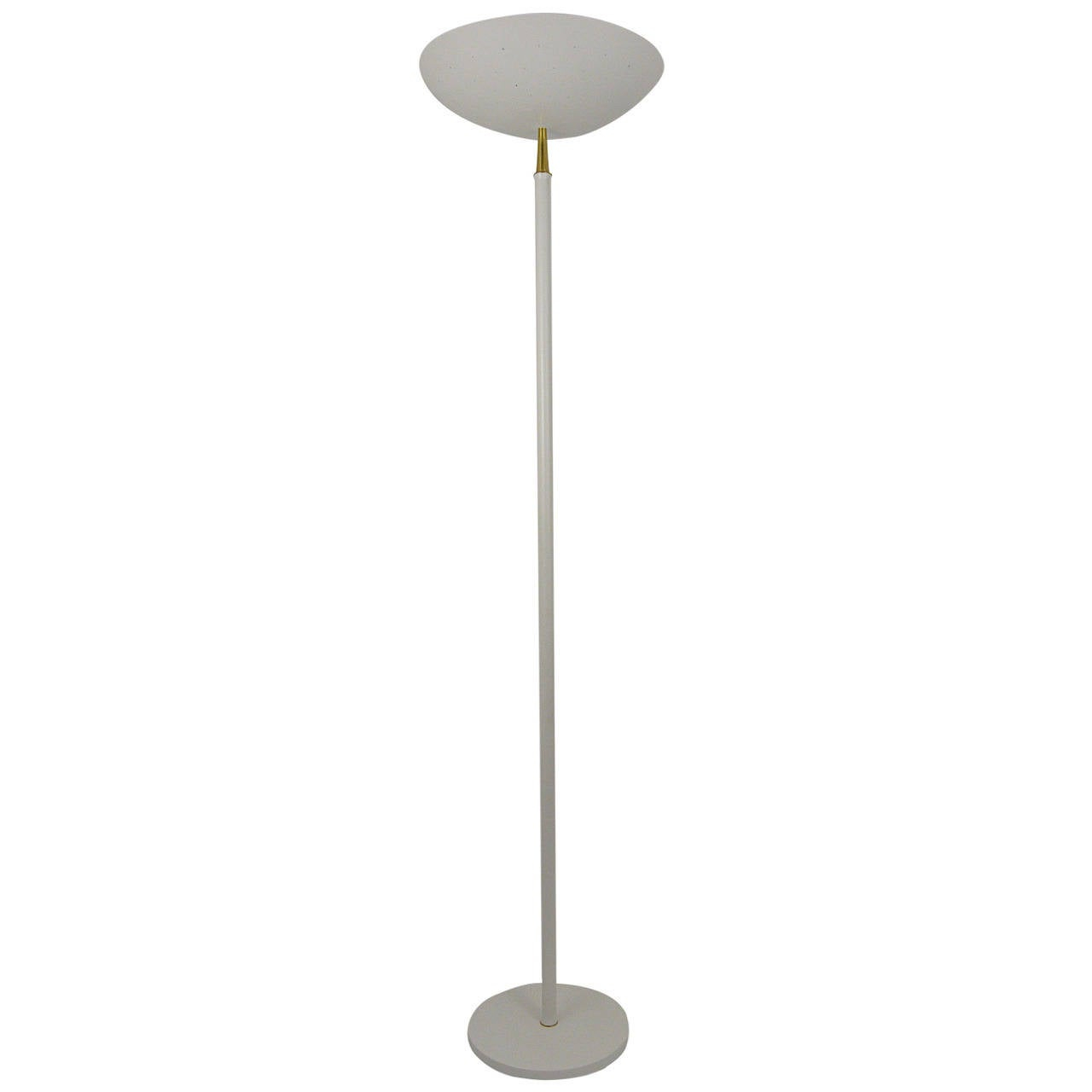 Elegant Italian Mid Century Uplight Floor Lamp Arteluce Style 1950s regarding sizing 1280 X 1280