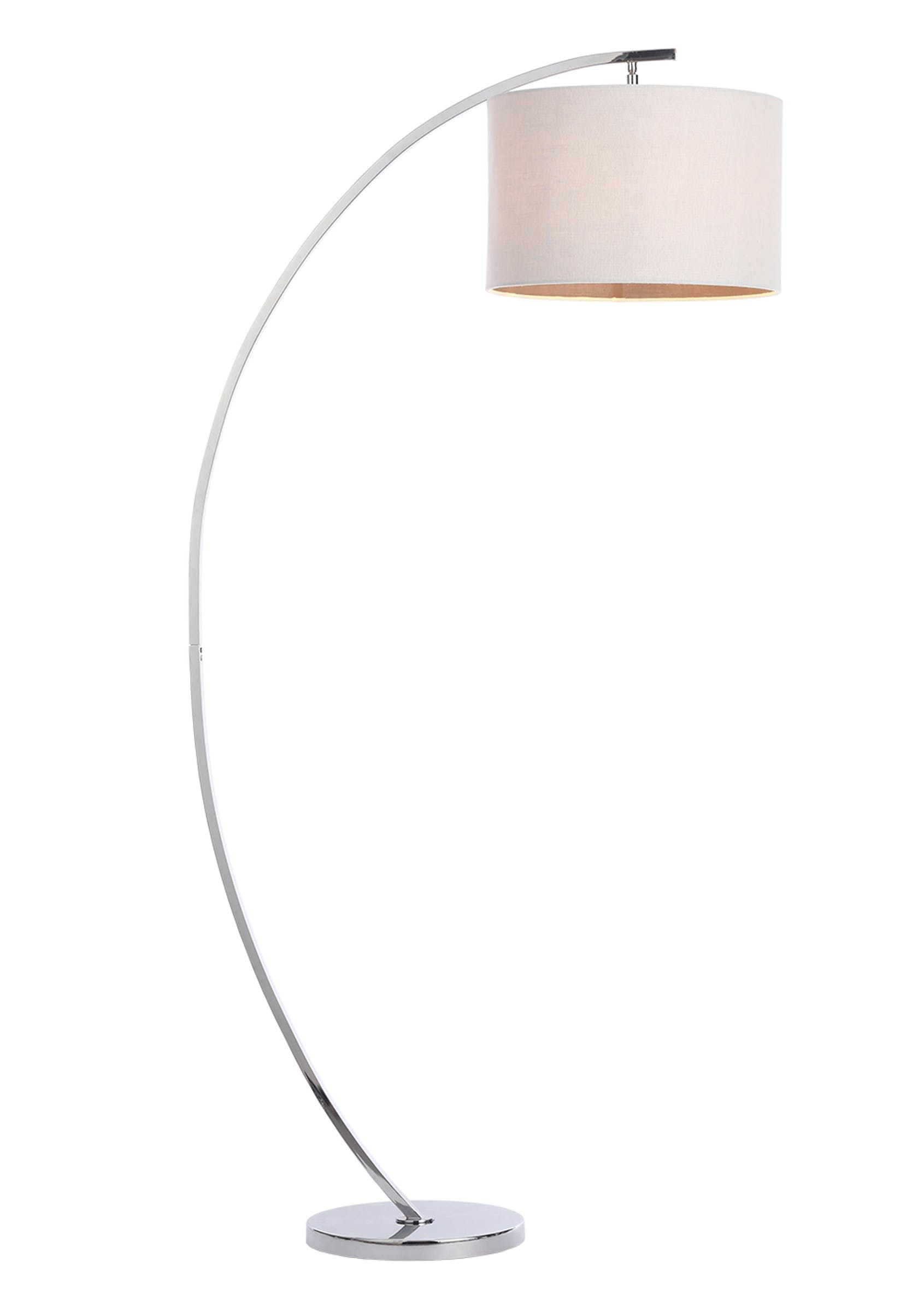 Ellis Curved Floor Lamp H150cm X W37cm Curved Floor Lamp intended for size 1691 X 2368