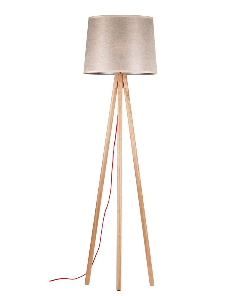 Ems Free Shipping Floor Lamps Led Tripod Wooden Handmade throughout measurements 800 X 1000