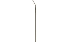 Endon 652 Flan Range Touch Floor Lamp In Antique Brass With White Glass Shade with regard to measurements 1000 X 1000