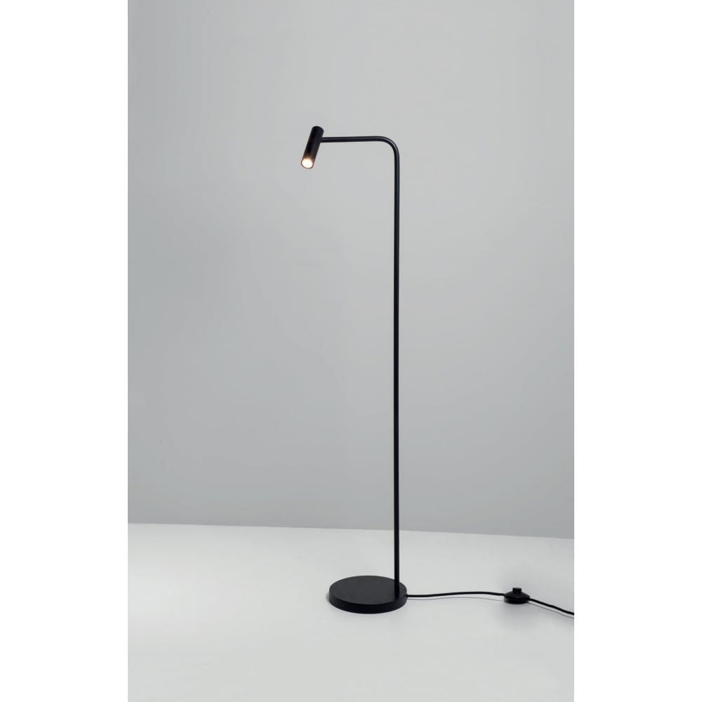 Enna Adjustable Floor Lamp In Black Finish 1058003 with regard to sizing 1000 X 1000