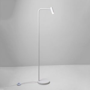 Enna Modern Minimalist Style Led Floor Reading Lamp White regarding measurements 1000 X 1000