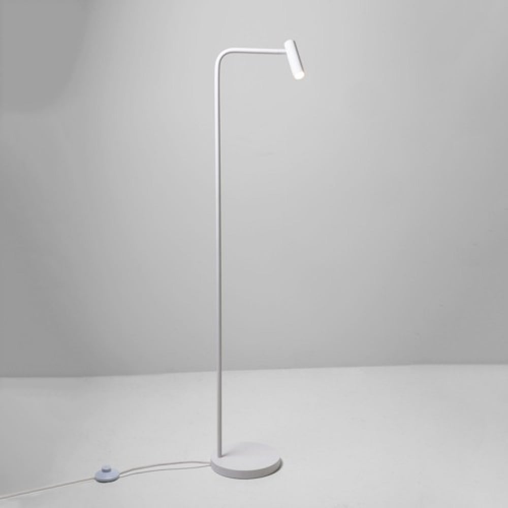 Enna Modern Minimalist Style Led Floor Reading Lamp White with regard to proportions 1000 X 1000