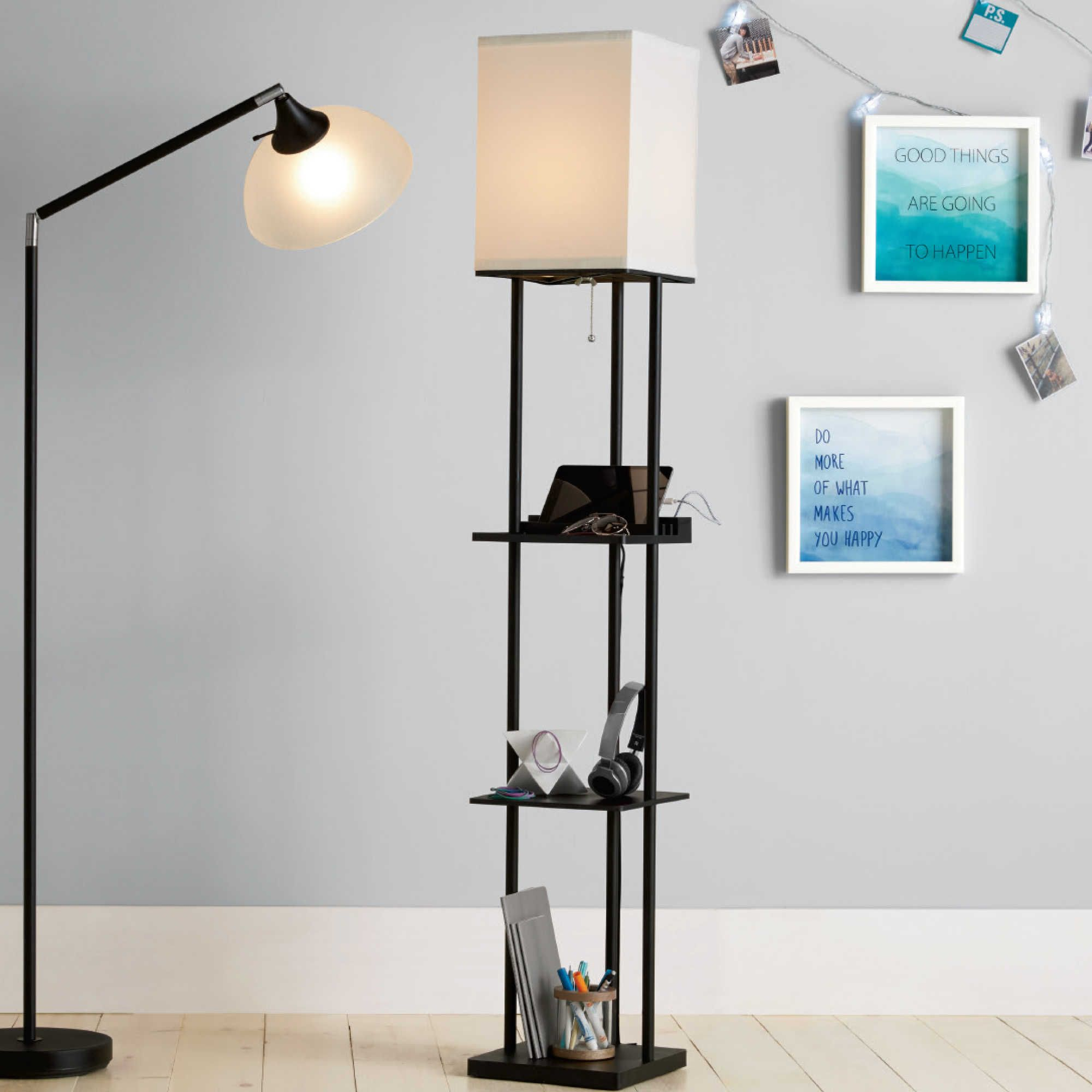 Equip Your Space Tagre Floor Lamp With Charging Station in sizing 2000 X 2000