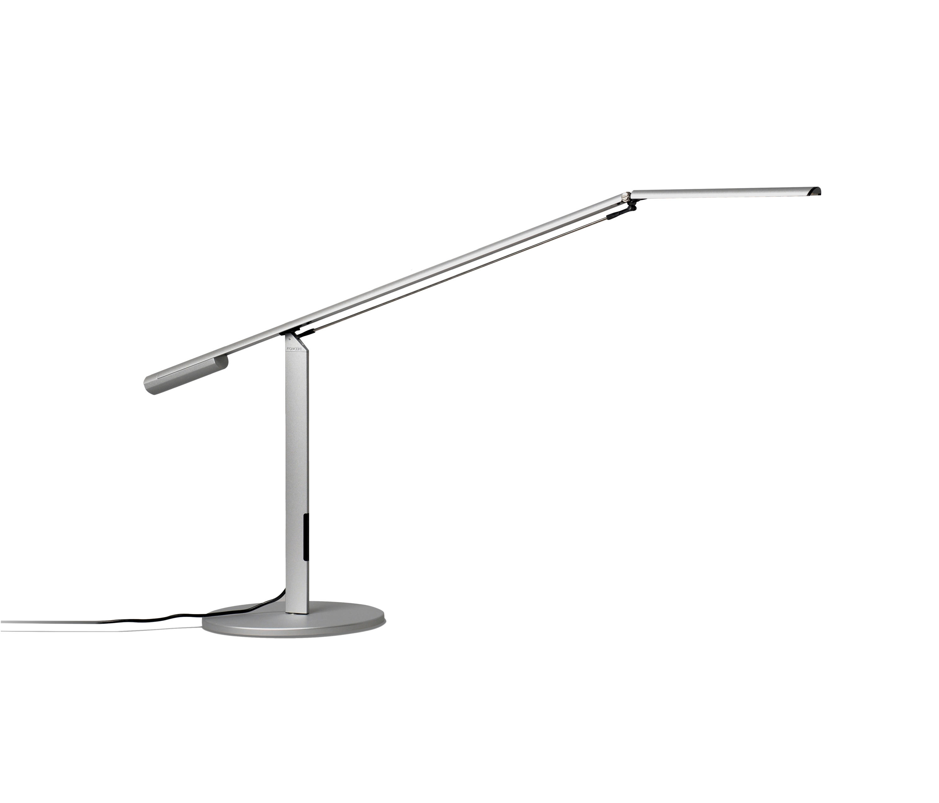 Equo Led Desk Lamp Silver Architonic within proportions 3000 X 2564