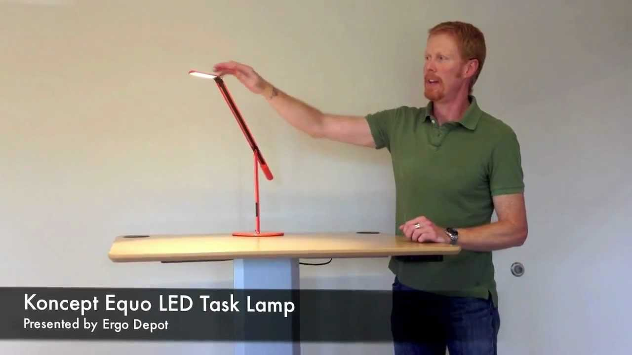 Equo Led Task Lamp Koncept throughout measurements 1280 X 720