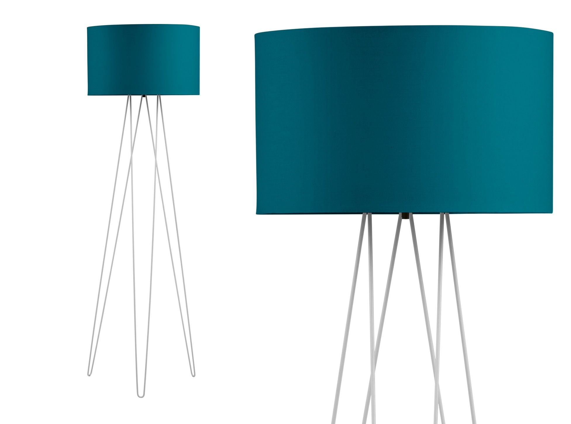 Erin Floor Lamp Grey And Teal In 2019 Large Floor Lamp for proportions 1953 X 1449