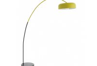 Euan Black Yellow Metal And Marble Overreach Floor Lamp in size 1200 X 925