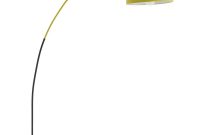 Euan Black Yellow Metal And Marble Overreach Floor Lamp with dimensions 1200 X 1200